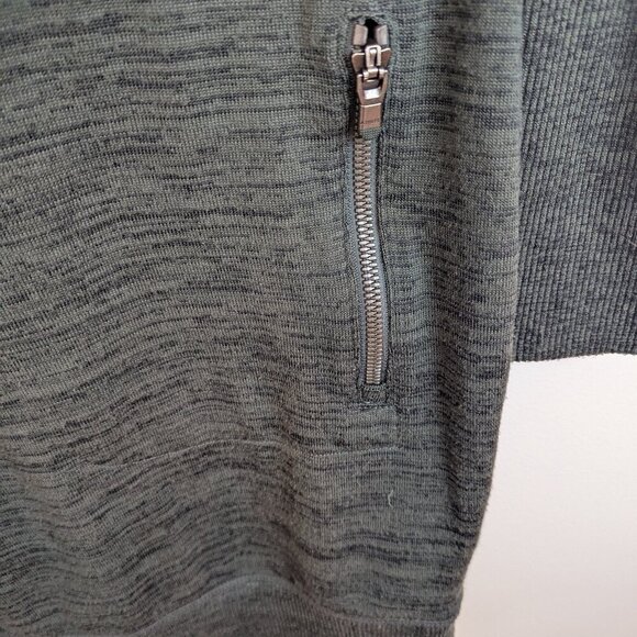 Athleta Green Sport It Sweater Dress, Sz S - Picture 2 of 8